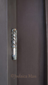 Ceramic mezuzah "Tree of life" unique piece handmade
