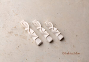 Ceramic mezuzah "Shema" Cream color 3 sizes