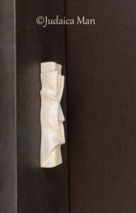 Ceramic mezuzah "Shema" Cream color 3 sizes